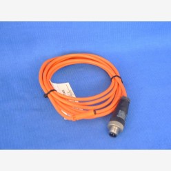 Sensor cable M12, 5-pin M to M8 3-pin F, 6